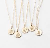 GLDN Small Flower Personalized Necklace — GLDN