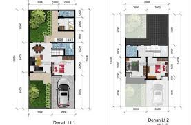 Materi tentang prospek perumahan minimalis : Rumah Minimalis Ukuran 7 X 15 Icon Rumah