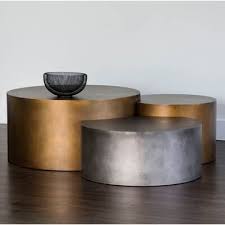 Buy Coffee Console Sofa End Tables Online At Overstock Our Best Living Room Furniture In 2020 Drum Coffee Table Round Coffee Table Sets 3 Piece Coffee Table Set