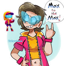 Coloring pages mythical max from the game brawl stars. Brawlstarsmax Hashtag On Twitter
