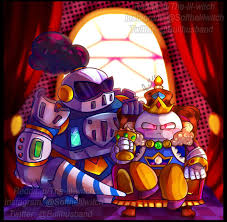 His name is lou and he is an ice cream robot. King Lou And Surge Mecha Paladin Fondos De Pantalla De Juegos Personajes De Videojuegos Hacer Fondos De Pantalla