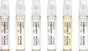 Try 25 Sampler Henry Rose 100 Transparent Fine Fragrances Henry Rose Fragrance Rose Perfume Skin Makeup