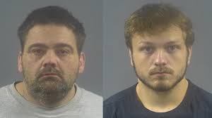 Two men accused of stealing from a tornado-damaged home