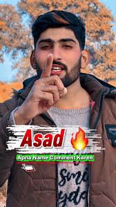 Asad K Name Tik Tok Video