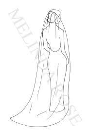 Chapel Length Tulle Wedding Veil 90 Wedding Dress Illustrations Drawings People Poses A great way to do that is by drawing realistic figures. chapel length tulle wedding veil 90