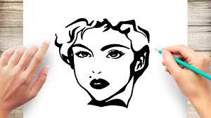 How To Draw Marilyn Monroe Step By Step - Youtube