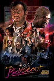 The last boy scout is a 1991 american buddy action comedy film directed by tony scott, starring bruce willis, damon wayans, chelsea field, noble willingham, taylor negron and danielle harris. The Last Boy Scout Archives Home Of The Alternative Movie Poster Amp