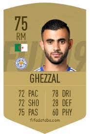 This is his non rare silver card. Rachid Ghezzal Fifa 19 Rating Card Price