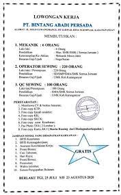 Cari tahu apa saja persyaratan untuk bisa jadi meski gaji yang diberikan terbilang cukup besar, namun profesi sebagai masinis pt kai juga memiliki. Gaji Pt Kias Karanganyar Lowongan Kerja Operator Produksi Pt Karanganyar Indo Auto Berlokasi Di Wilayah Grumbul Sawit Jetis Jaten Karanganyar