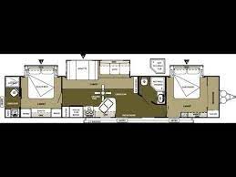 Find your perfect rv at the best price now! 2013 Wildwood Dlx 4002q 2 Bedroom 2 Bathroom 43 Travel Trailer Travel Trailer Floor Plans Travel Trailer Travel Trailers For Sale
