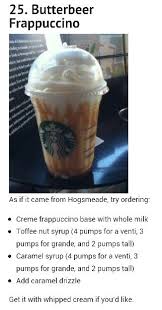 With the harry potter epilogue day, 19 years later having just passed earlier this month, renewed excitement for the wizarding what better time to introduce a new harry potter themed frappuccino! Starbucks Butterbeer Frappuccino Starbucks Recipes Starbucks Frappuccino Recipe Starbucks Drinks Recipes