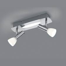 Spot Leuchten Mit 2 Strahlern Und Led Licht Im Balken Verbaut Led Strahler Led Licht Led