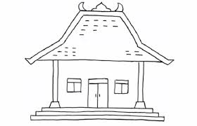 Rumah sakit tembakau deli cagar budaya indonesia bagai gadis tua. 18 Contoh Mewarnai Gambar Rumah Beragam Desain Broonet