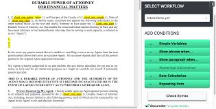 A power of attorney gives an individual the ability to act on your behalf to make decisions in various legal situations. Automating A Power Of Attorney Documate Legal Document Automation