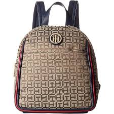 Tommy Hilfiger Alice Backpack Tan Dark Chocolate Backpack Bags 45 Liked On Polyvore Featuring Bags Backpac Faux Leather Bag Alice Backpack Tan Backpack