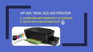 Hp Ink Tank Wireless 310 315 318 319 Download Install Software And Connect Using Usb Youtube