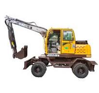 Jg95z-10 7 Ton 8 Ton Wheel Excavator with Digging Bucket Excavators Can Be  Customized