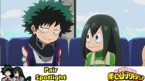 ↑ my hero academia manga: Why I Like It Izuku And Tsuyu My Hero Academia Pairs Explained Youtube