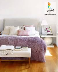 اشيك ديكورات غرف نوم فتيات بتصميم نيو كلاسيك لوكيشن ديزين نت ديكور تصميم اثاث Purple Bedroom Design Feminine Bedroom Woman Bedroom