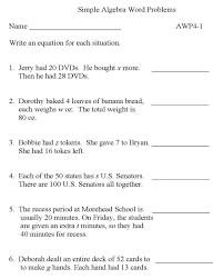 In algebra word problems are commonplace, though they confuse many. Solving Algebra Word Problems Worksheet Worksheets For All Download And Share Worksheets Worksheet Template Tips And Reviews
