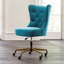 Best Desk Chairs Paisley Sparrow Velvet Office Chair Office Chair Comfortable Desk