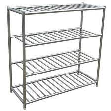 The unique tray allows you to cook any kind of food rotisserie style, including ribs, seafood, steaks, burgers, hot dogs, and more. 4 Shelves Stainless Steel Kitchen Rack Sri Mahalakshmi Industries Kitchen Equipments Id 19298695955