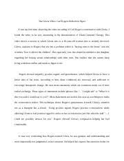 In this regard, reflective essays are a lot like the other types of essays too. Pycl 0502 The Gloria Video Fritz Perls Video Reflection Paper The Gloria Video Fritz Perls Video Reflection Paper Gestalt Is A Very Interesting Course Hero