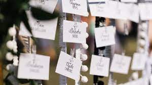 You've walked down the aisle, vows have enter escort and place cards—small accents that can take your reception decor to the next level (and. Wedding Escort Cards Vs Place Cards What S The Difference