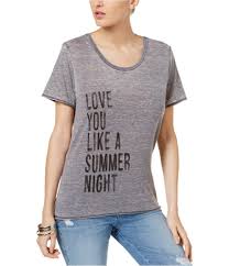 Guess Womens Summer Night Graphic T Shirt