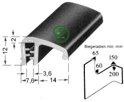 Der gummi an den schwimmflossen löst sich? Kantenschutz Gummi Profil Klemmb 1 0 3 0 Mm Gunter Schinke Ek
