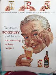 Schenley PA plant life magazine ad 1953