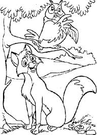 Cat colouring pages activity village. Fox And The Hound Coloring Pages Best Coloring Pages For Kids Coloring Pages Fox Coloring Page Disney Coloring Pages