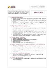 Early closure of current account: Product Disclosure Sheet Bank Islam Brunei Darussalam