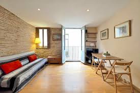 There are 3 bedrooms and one big living room in it. One Bedroom Apartment In El Born Barcelona Home