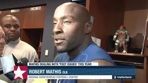 Mathis dealing with 'foot issues'