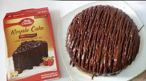 Add the biscuits, cocoa powder, and baking powder. Royale Tripple Chocolate Cake How To Make Betty Crocker Royale Cake How To Bake In Microwave Youtube