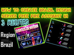 Eventually, players are forced into a shrinking play zone to engage each other in a tactical and diverse. How To Create Brazil Server Account Free Fire Free Fire Brazil Account Gamsy Show Youtube