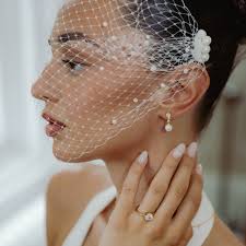 Solace Pearl Diamond Earrings Silver