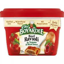 Shop for chef boyardee beef ravioli in pasta sauce (15 oz) at fred meyer. Chef Boyardee Beef Ravioli Prepared Foods Canned The Marketplace