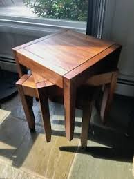 It is based on pottery barn's rhys coffee table and features and open shelf and six drawers. Pottery Barn Square Side Tables Ebay