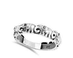 Elephant Animal Cute Stackable Thumb Ring 925 Sterling Silver Band Sizes 5 12 Ce187z4tkgy Sterling Silver Bands Silver Band 925 Sterling Silver
