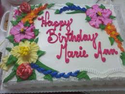 Jul 23, 2015 · my quick cake story: Happy Birthday Marie Ann Cakecentral Com