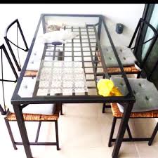 Because counter height tables are typically 4 to 6 inches higher than standard tables, buy counter height bar stools or chairs to match. Ikea Granas Dining Table Price Slashed Moving Out Sale Furniture Home Living Furniture Tables Sets On Carousell