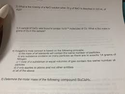 Defense clearance and investigations index (dcii). 2 What Is The Molarity Of A Naci Solution When 30 G Chegg Com