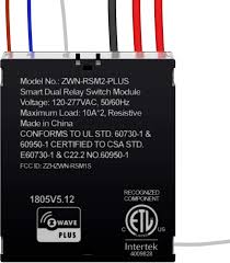 Amazon's choice for zwave relay. Enerwave Z Wave Plus Dual Relay Module Hidden Smart Switch Single Pole 120 277vac 10a Per Relay Neutral Wire Required Zwn Rsm2 Plus Black New Version Amazon Com