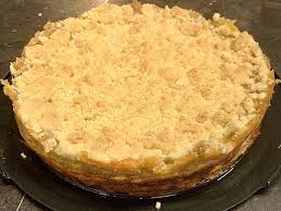 Rhabarbertorte Mit Mascarpone Von Marcel Sella Chefkoch Rhabarbertorte Rezepte Lebensmittel Essen