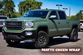 If you're going to vinyl wrap it, you should contact gatorwraps. Matte Vinyl Wrap Truck Matte