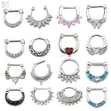 Maybe you would like to learn more about one of these? Zs 1pc 16g Nose Septum Piercing Body Jewelry Nose Septum Rings Real Septum Ring Clicker Helix Piercing Ear Cartilage Piercings Body Jewelry Aliexpress