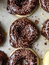 Banana Bread Donuts With Nutella Glaze Recipe Nutella Donuts Food Desserts