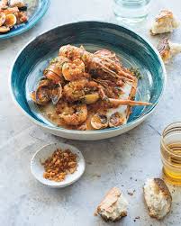 We know fish is good for us.but not when it's drenched in butter or fried in oil. Istrian Mixed Shellfish Stew Buzaru In 2020 Dinner Party Recipes Shellfish Recipes Seafood Recipes